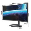 Monitor COOLER MASTER GM34-CWQ2 34" 3440x1440px 165Hz 0.5 ms [MPRT] Curved Przeznaczenie Dla gracza