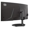 Monitor COOLER MASTER GM34-CWQ2 34" 3440x1440px 165Hz 0.5 ms [MPRT] Curved Jasność ekranu [cd/m2] 320