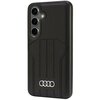 Etui AUDI Synthetic Leather MagSafe do Samsung Galaxy S24 Czarny Model telefonu Galaxy S24
