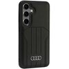 Etui AUDI Synthetic Leather MagSafe do Samsung Galaxy S24 Czarny Dominujący kolor Czarny
