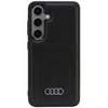 Etui AUDI Synthetic Leather MagSafe do Samsung Galaxy S24 Czarny