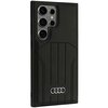 Etui AUDI Synthetic Leather MagSafe do Samsung Galaxy S24 Ulltra Czarny Dominujący kolor Czarny