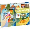 Puzzle RAVENSBURGER Dinozaury 20986 (110 elementów) + memory