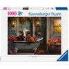 Puzzle RAVENSBURGER Krowa w kąpieli 12000782 (1000 elementów)