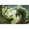 Puzzle RAVENSBURGER Quality Przebudzenie leśnego smoka 12000808 (3000 elementów) Seria Quality
