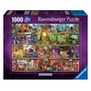Puzzle RAVENSBURGER Psy w bibliotece 12001259 (1000 elementów)