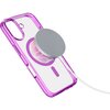 Etui CELLULARLINE Iconic Magsafe do Apple iPhone 16 Przezroczysto-różowy Model telefonu iPhone 16