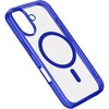 Etui CELLULARLINE Iconic Magsafe do Apple iPhone 16 Przezroczysto-niebieski