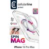 Etui CELLULARLINE Spin MagSafe do Apple iPhone 16 Pro Max Przezroczysty Kompatybilność Apple iPhone 16 Pro Max