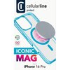 Etui CELLULARLINE Iconic Magsafe do Apple iPhone 16 Pro Przezroczysto-błękitny Kompatybilność Apple iPhone 16 Pro