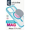 Etui CELLULARLINE Iconic Magsafe do Apple iPhone 16 Pro Max Przezroczysto-błękitny Kompatybilność Apple iPhone 16 Pro Max