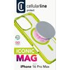Etui CELLULARLINE Iconic Magsafe do Apple iPhone 16 Pro Max Przezroczysto-zielony Kompatybilność Apple iPhone 16 Pro Max