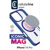 Etui CELLULARLINE Iconic Magsafe do Apple iPhone 16 Pro Przezroczysto-niebieski Kompatybilność Apple iPhone 16 Pro