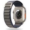 Pasek TECH-PROTECT Nylon Pro do Apple Watch 6/7/8/9/10/SE/Ultra 1/2 (44/45/46/49mm) Granatowo-szary Materiał Nylon