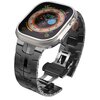 Pasek TECH-PROTECT Stainless Line do Apple Watch 6/7/8/9/10/SE/Ultra 1/2 (44/45/46/49mm) Czarny Materiał Stal nierdzewna