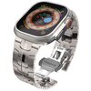 Pasek TECH-PROTECT Stainless Line do Apple Watch 6/7/8/9/10/SE/Ultra 1/2 (44/45/46/49mm) Tytanowy Materiał Stal nierdzewna