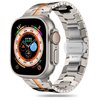 Pasek TECH-PROTECT Stainless Line do Apple Watch 6/7/8/9/10/SE/Ultra 1/2 (44/45/46/49mm) Tytanowo-pomarańczowy
