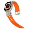 Pasek TECH-PROTECT Delta Pro do Apple Watch 6/7/8/9/10/SE/Ultra 1/2 (44/45/46/49mm) Pomarańczowo-tytanowy Kolor Pomarańczowy
