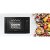Kuchenka mikrofalowa FINLUX FN-BIA25GBL 850W średnica 31.5 cm pojemność 25L Czarny Sterowanie Dotykowe