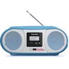 Radioodtwarzacz TECHNISAT DigitRadio 1990 Bibi Tina Bluetooth Niebieski Radio DAB+