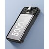 Powerbank BASEUS Magnetic Mini 5000mAh 20W Czarny Typ kabla Kabel USB-C - USB-C