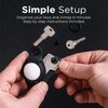 Organizer do kluczy KEYSMART Air Flex na AirTag Czarny Liczba sztuk w opakowaniu 1