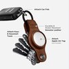 Organizer do kluczy KEYSMART Air Leather na AirTag Brązowy Wysokość [mm] 96.5