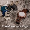 Organizer do kluczy KEYSMART Air Leather na AirTag Brązowy Liczba sztuk w opakowaniu 1