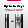 Organizer do kluczy KEYSMART Find My Key Czarny Szerokość [mm] 19