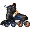 Łyżworolki NILS EXTREME Brave NH18190A 4w1 (rozmiar 39-43) Niebiesko-pomarańczowy
