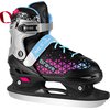 Łyżworolki NILS EXTREME Brave NH18190A 4w1 (rozmiar 39-43) Czarno-różowy Zapięcie Pasek na rzep