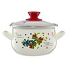 Garnek EMALIA OLKUSZ Pyza Borówka 22 cm