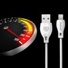 Kabel USB - Lightning DUDAO 1m 2.4A Biały Dedykowany model Urządzenia zasilane portem Lightning