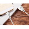 Kabel USB - Lightning DUDAO 1m 2.4A Biały Długość [m] 1