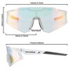 Okulary rowerowe ROCKBROS SP291 Biały Typ Dla dorosłych