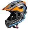 Kask rowerowy ROCKBROS TT-32SOBL-M Czarno-pomarańczowy dla Dzieci (rozmiar M)