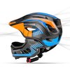 Kask rowerowy ROCKBROS TT-32SOBL-S Czarno-pomarańczowy dla Dzieci (rozmiar S) Wentylacja Tak