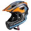 Kask rowerowy ROCKBROS TT-32SOBL-S Czarno-pomarańczowy dla Dzieci (rozmiar S)