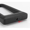 Zapięcie rowerowe ROCKBROS RKS626-BK U-lock Czarny Zamknięcie Klucz