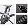 Zapięcie rowerowe ROCKBROS T610 Linka Czarny Materiał PVC