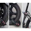 Zapięcie rowerowe ROCKBROS RKS507-1BK Linka Czarny Grubość [mm] 15.25