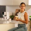 Ekspres CECOTEC Cremmaet Compactccino Biało różowy Dostępne napoje Cappuccino