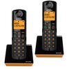 Telefon ALCATEL S280 Duo Czarno Pomarańczowy Współpraca z linią telefoniczną Analogowa