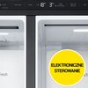 Lodówka LG GSLE91EVAC Side by Side 179cm Srebrna NatureFresh Sterowanie Elektroniczne
