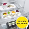 Lodówka LG GSLE91EVAC Side by Side 179cm Srebrna NatureFresh Kolor / wykończenie boków Czarny