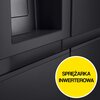 Lodówka LG GSLE91EVAC Side by Side 179cm Srebrna NatureFresh Kolor / wykończenie frontu Czarny