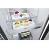 Lodówka LG GSLE91EVAC Side by Side 179cm Srebrna NatureFresh Funkcje dodatkowe Oświetlenie LED