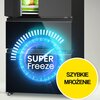Lodówka HISENSE RF632N4GBE1 No Frost 200cm Czarne szkło Sterowanie Elektroniczne