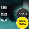 Lodówka HISENSE RF632N4GBE1 No Frost 200cm Czarne szkło Szklane wykończenie drzwi Tak