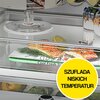 Lodówka HISENSE RF632N4GBE1 No Frost 200cm Czarne szkło Kolor producenta Czarny
